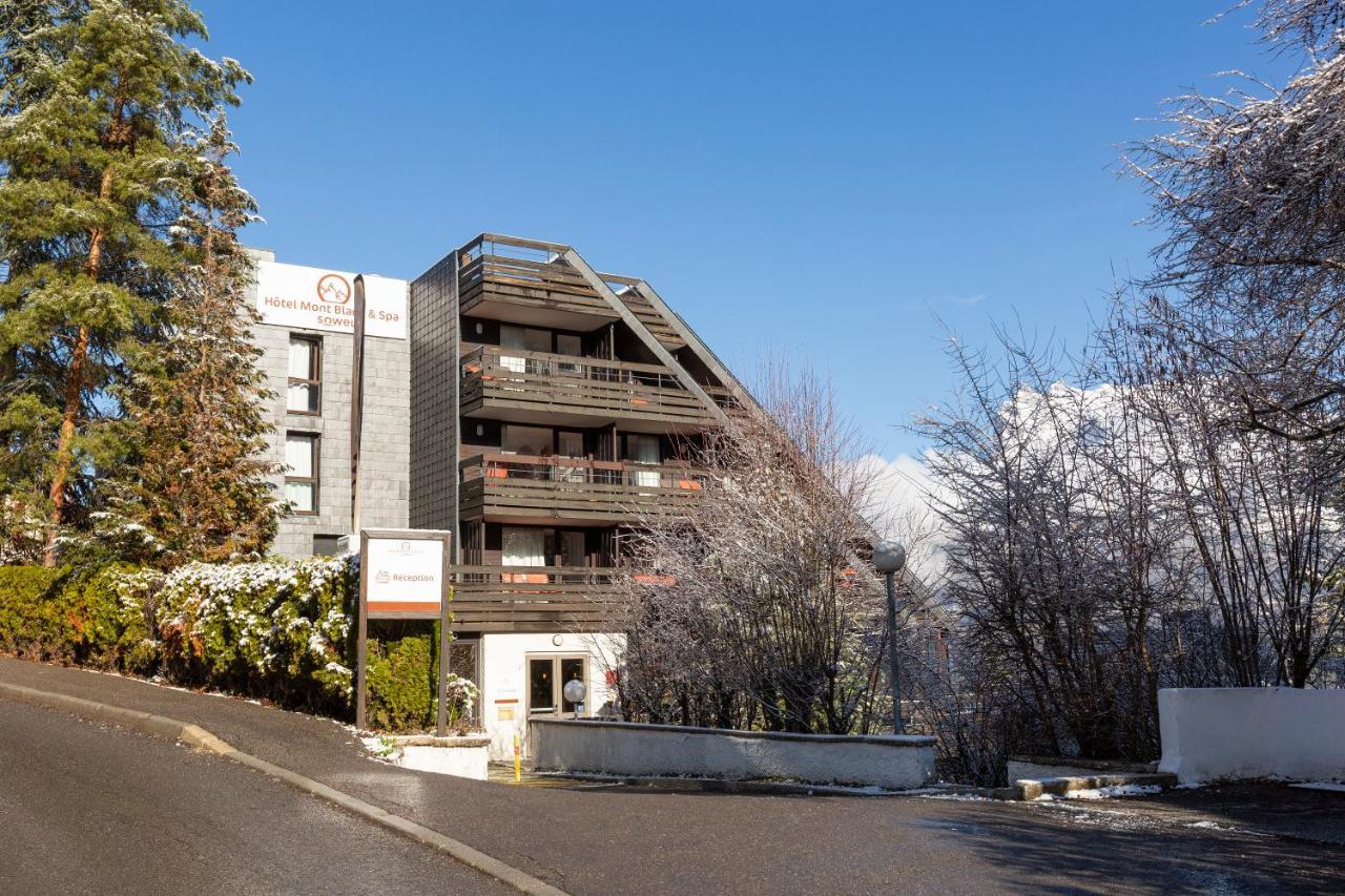סן-ג'רבה-לה-באן Sowell Hotels Mont Blanc Et Spa מראה חיצוני תמונה